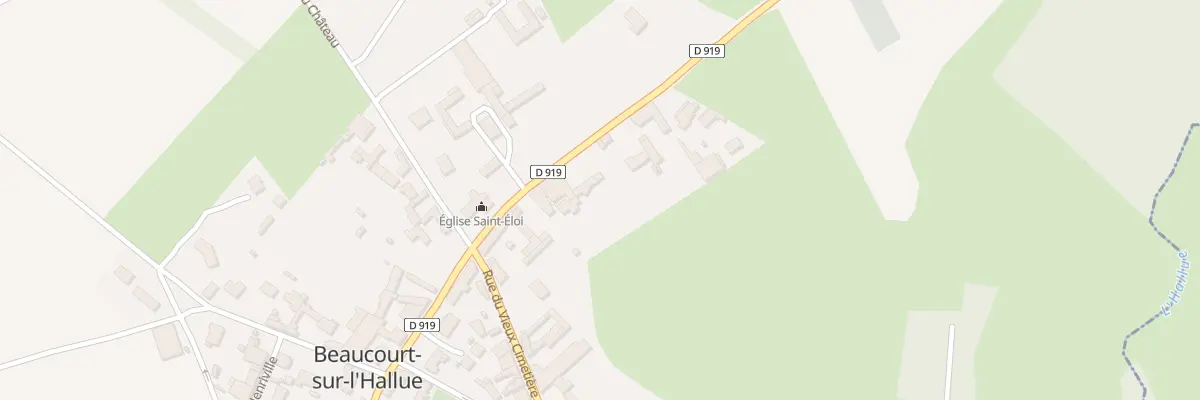 Plan du 36 Rue Principale à Beaucourt-sur-l’Hallue