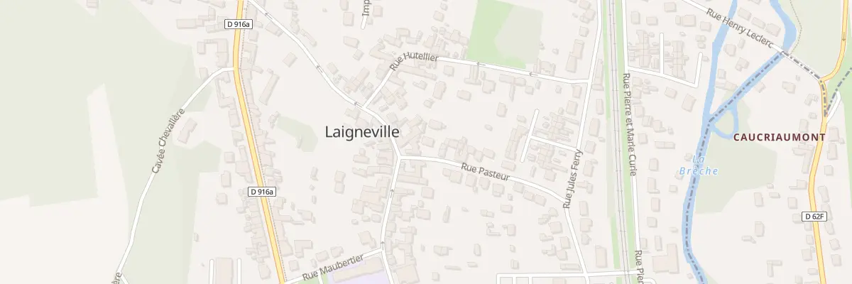 Plan du 23 Rue Pasteur à Laigneville