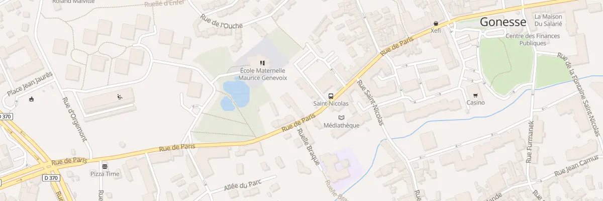 Plan du 5B Rue de Paris Cd 84 à Gonesse