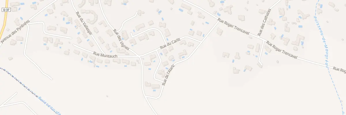 Plan du 1 Rue du Puigmal à Malves-en-Minervois