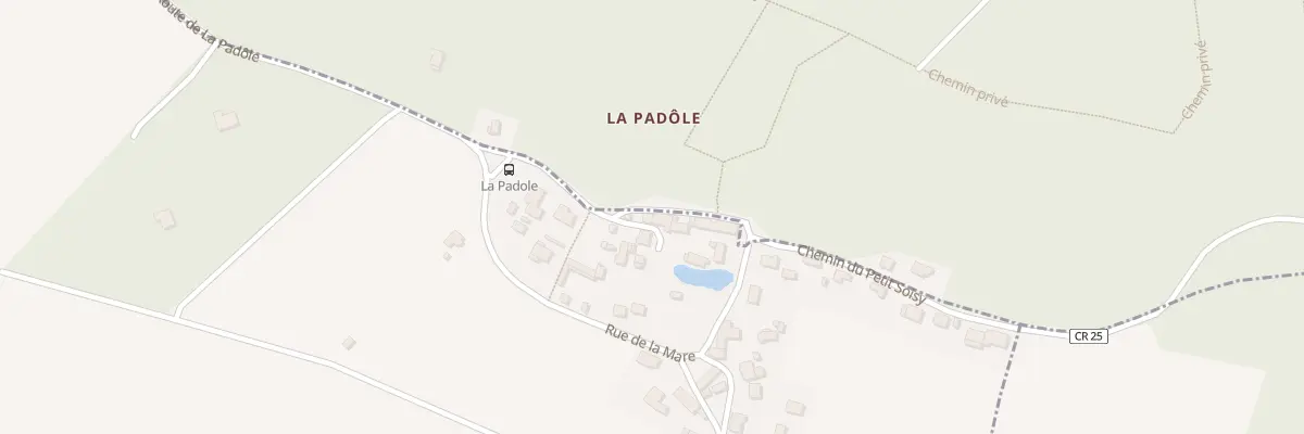 Plan du 1 Imp des Jonquilles à Champcueil