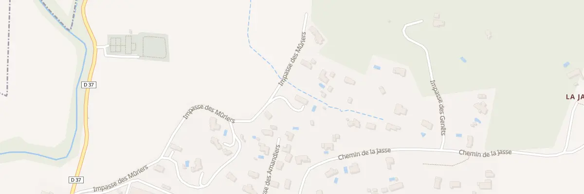 Plan du 10 Imp des Muriers à Malves-en-Minervois