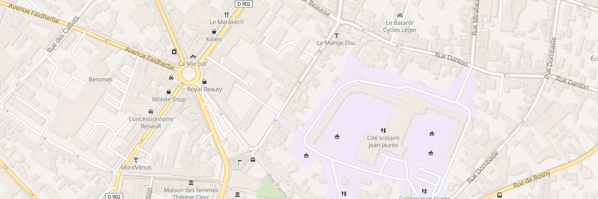 Plan du 32 Rue de Romainville à Montreuil