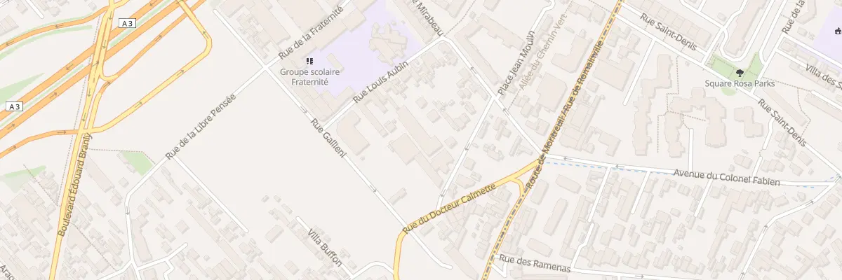 Plan du 26 Rue de la Butte Brachet à Romainville