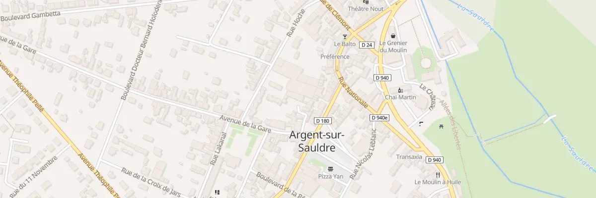 Plan du 1223 Imp du Coq Berlu à Argent-sur-Sauldre