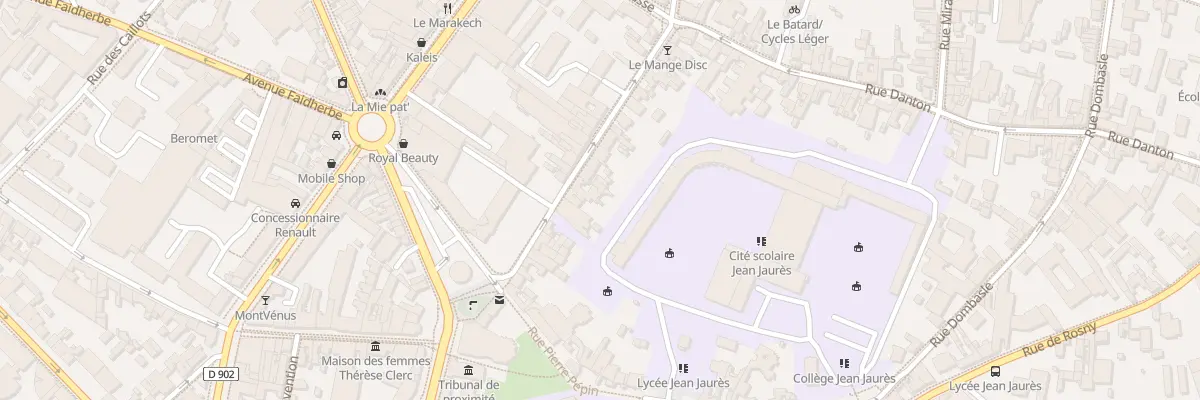 Plan du 28 Rue de Romainville à Montreuil