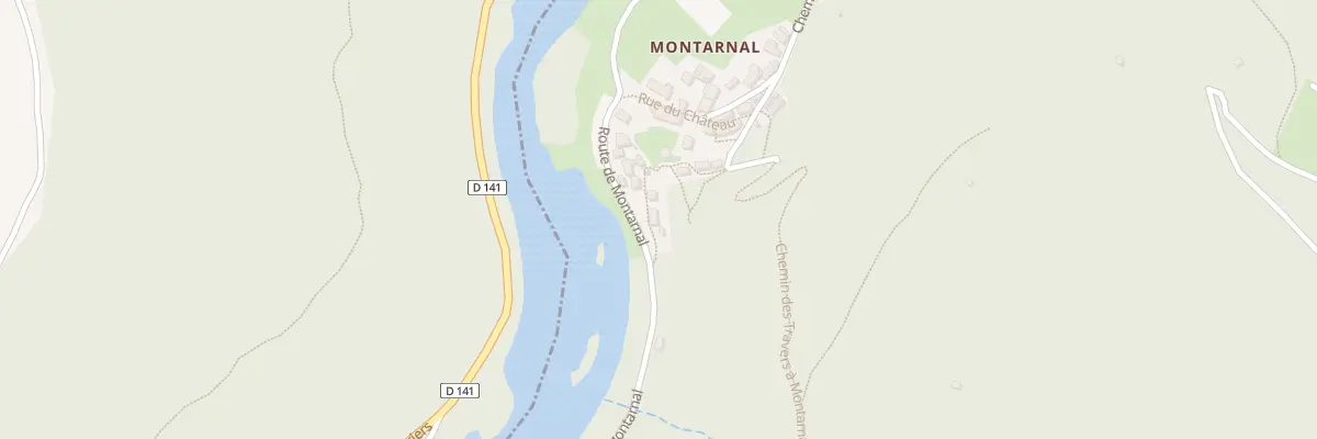 Plan du 5259 Montarnal à Sénergues