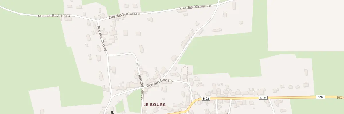 Plan du 5 Rue de la Fontaine St Clair à La Celle