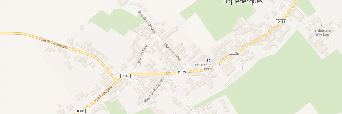 Plan du 7 Rue du Rietz à Ecquedecques