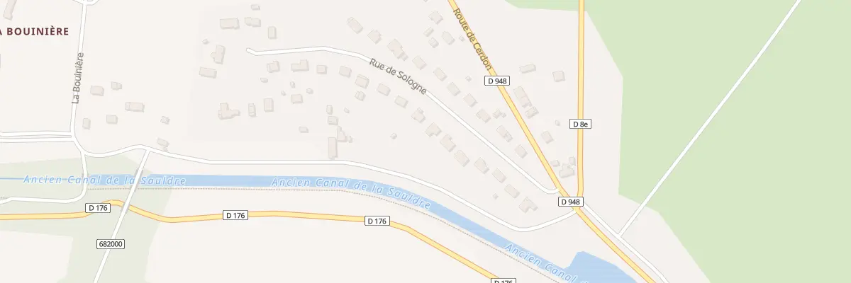 Plan du 14 Rue de Sologne à Argent-sur-Sauldre