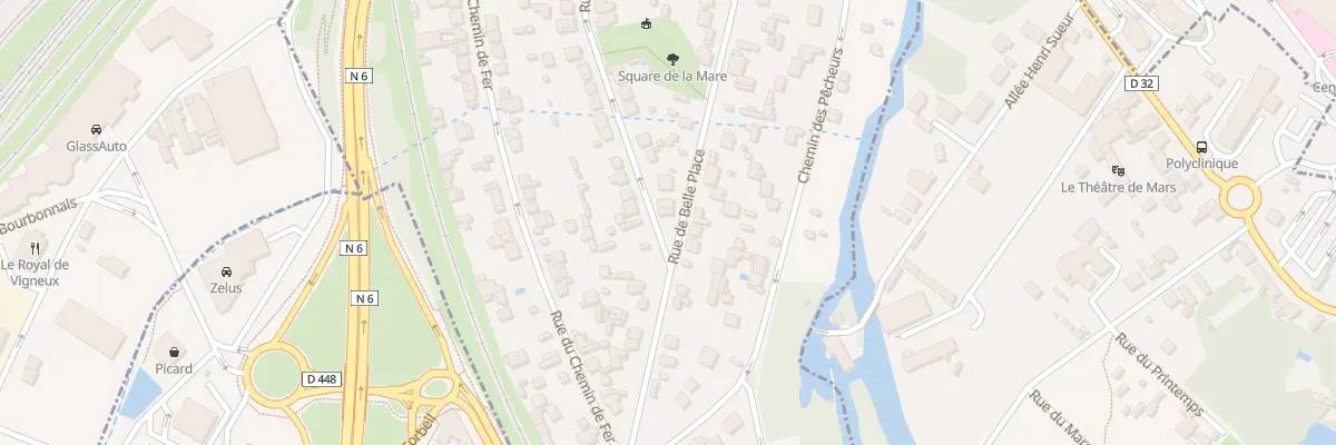 Plan du 39 Rue du Château à Villeneuve-Saint-Georges
