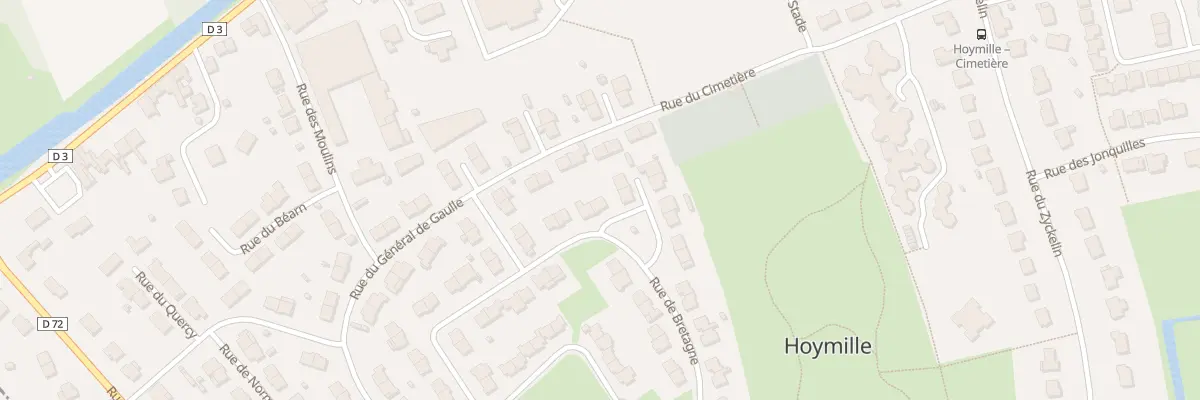 Plan du 15 Rue de Bretagne à Hoymille
