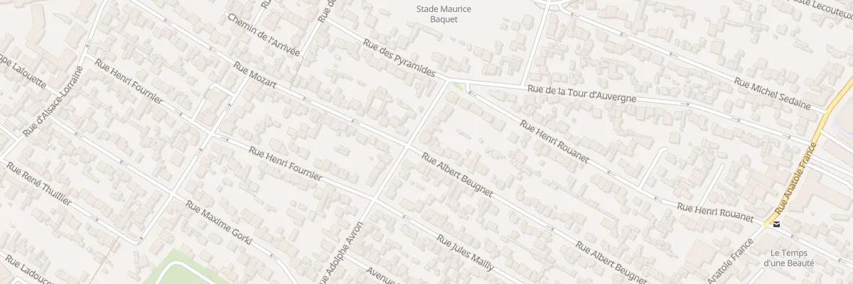 Plan du 36 Rue Adolphe Avron à Drancy