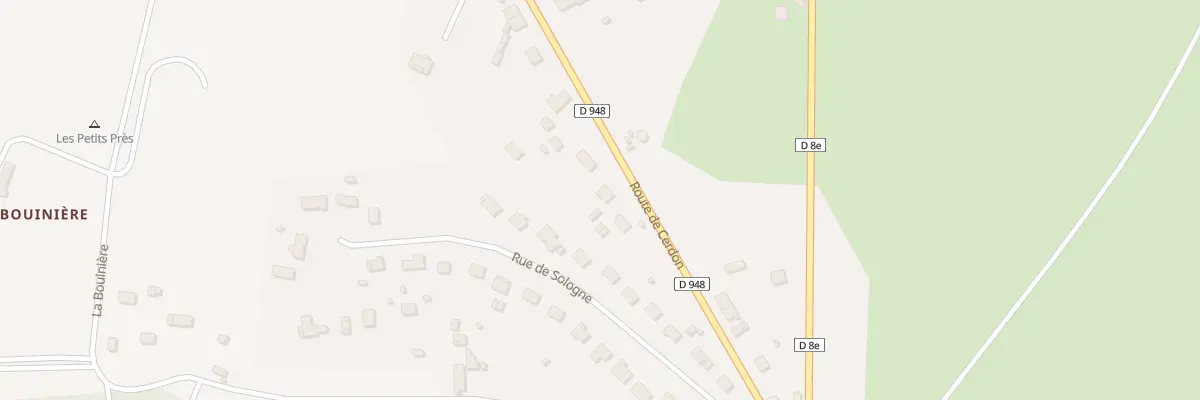 Plan du 4 Rte de Cerdon à Argent-sur-Sauldre