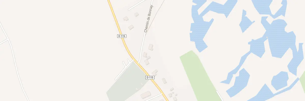 Plan du 5301 Che de Bonnay à Daours