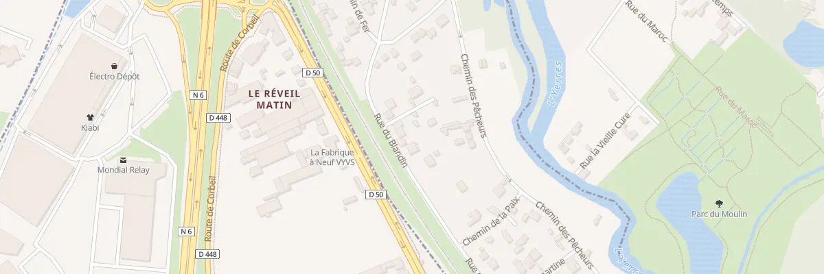 Plan du 31 Rue du Blandin à Villeneuve-Saint-Georges