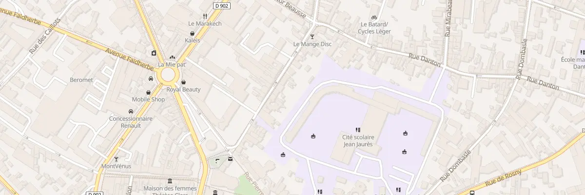 Plan du 36 Rue de Romainville à Montreuil