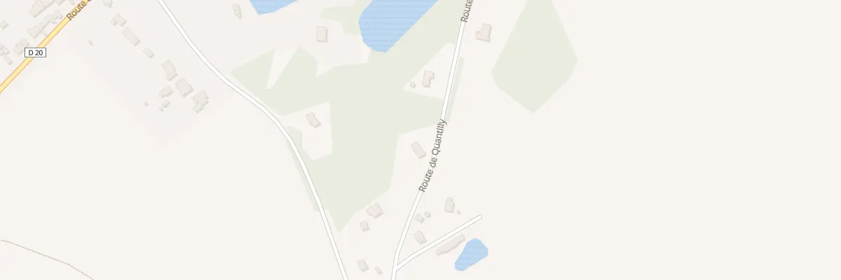 Plan du 8 Rte de Quantilly à Achères