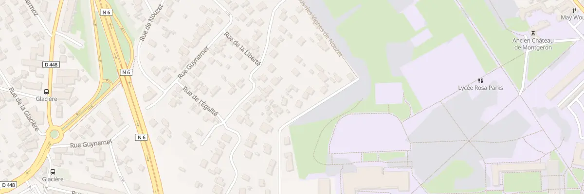 Plan du 55 Che Dessus Vignes Nouzet à Montgeron