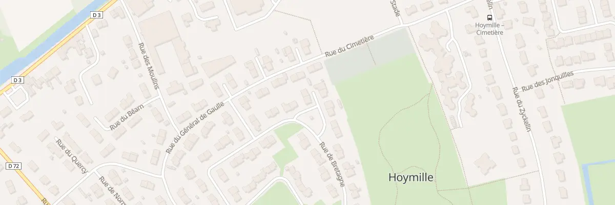 Plan du 17 Rue de Bretagne à Hoymille