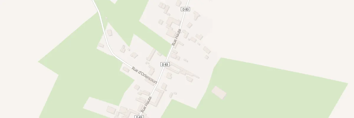 Plan du 34 Rue Haute à Bailleul-aux-Cornailles