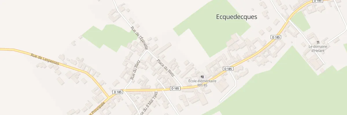 Plan du 9 Pl du Rietz à Ecquedecques