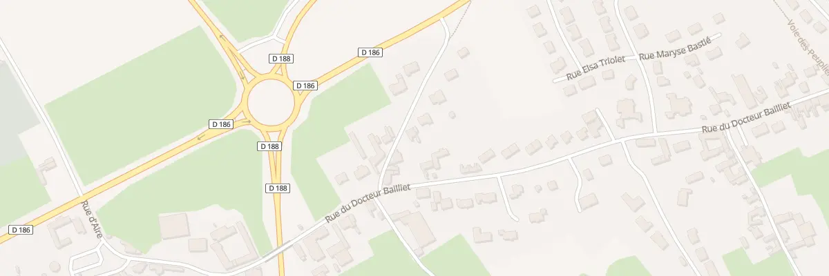 Plan du 71 Rue Verte à Isbergues