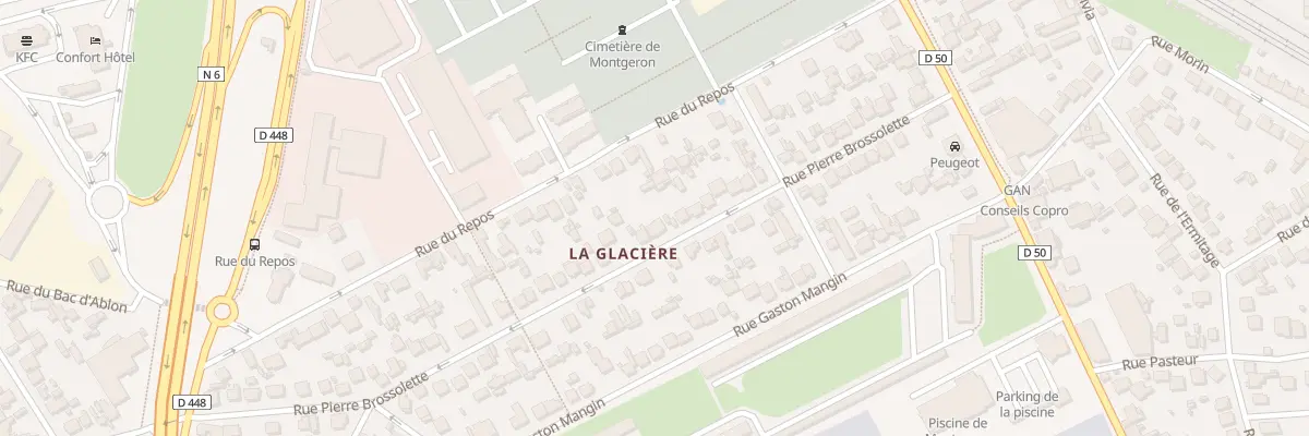 Plan du 55 Av Pierre Brossolette à Montgeron