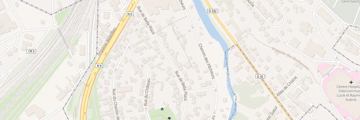Plan du 21 Rue de Belle Place à Villeneuve-Saint-Georges