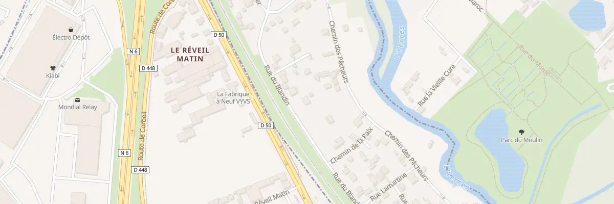 Plan du 37 Rue du Blandin à Villeneuve-Saint-Georges