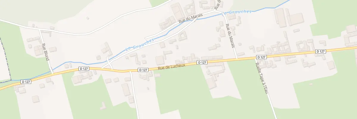 Plan du 25 Rue de Lucheux à Humbercourt