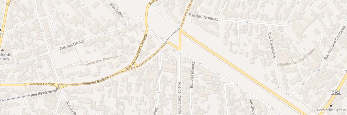 Plan du 183 Rue de Romainville à Montreuil