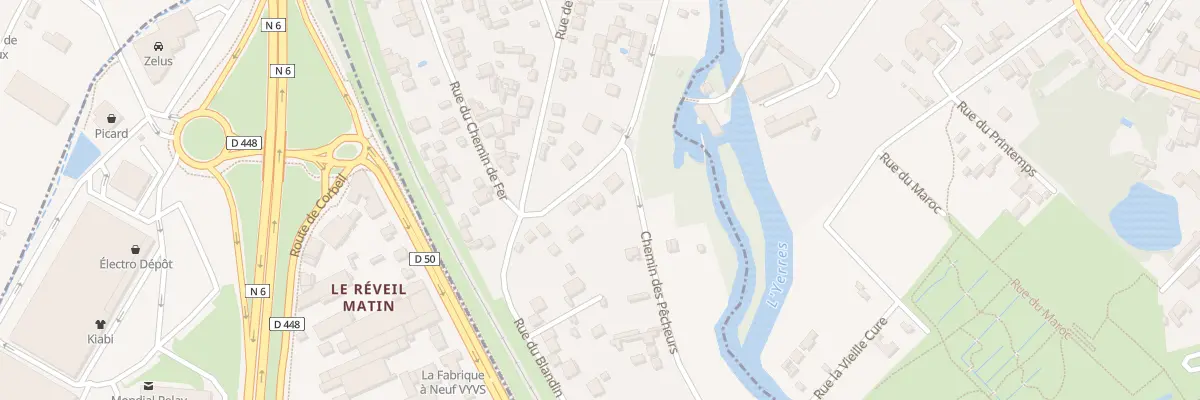 Plan du 5 Rue du Blandin à Villeneuve-Saint-Georges