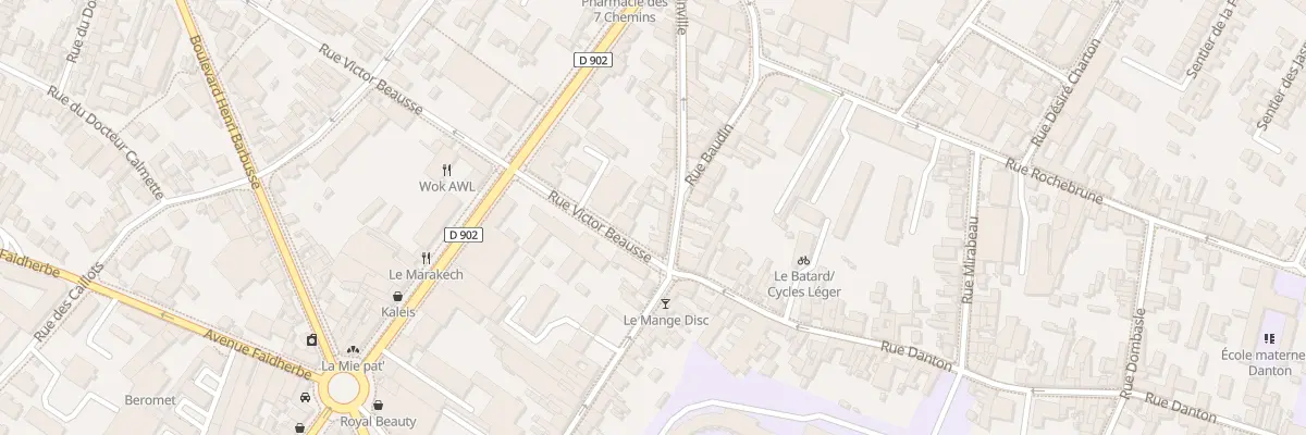 Plan du 65 Rue de Romainville à Montreuil