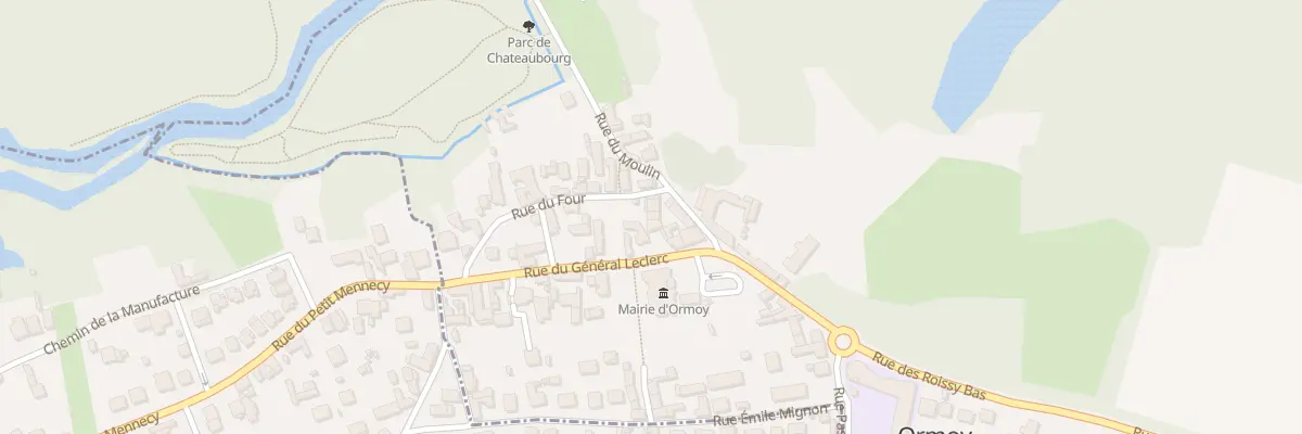 Plan du 1 Rue du Four à Ormoy