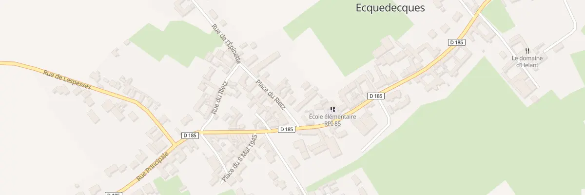 Plan du 3B Pl du Rietz à Ecquedecques