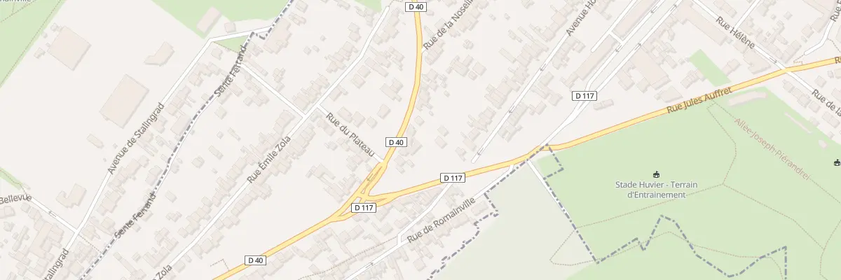 Plan du 20 Rue du Parc à Noisy-le-Sec