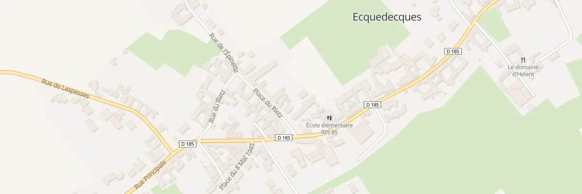 Plan du 4 Pl du Rietz à Ecquedecques