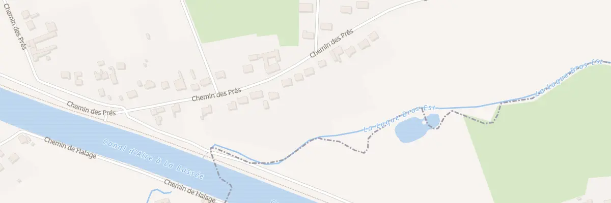 Plan du 68 Che des Prés à Aire-sur-la-Lys