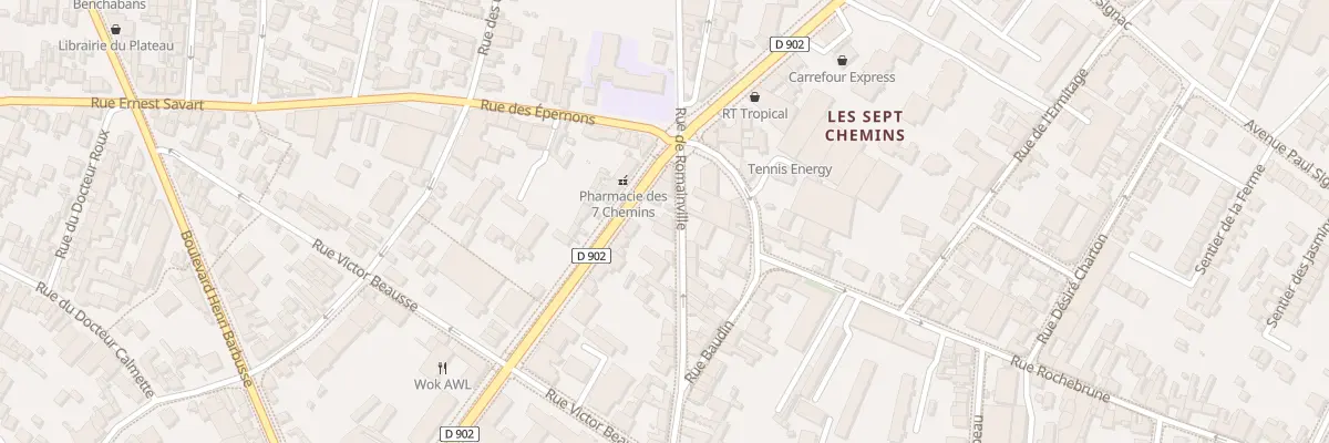 Plan du 81 Rue de Romainville à Montreuil