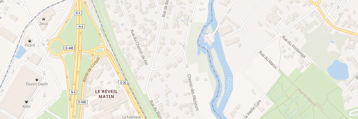 Plan du 3 Rue du Blandin à Villeneuve-Saint-Georges