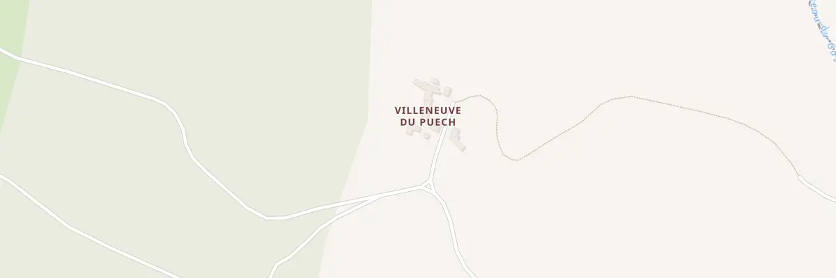Plan du 55 Che de Villeneuve du Puech à Ambialet