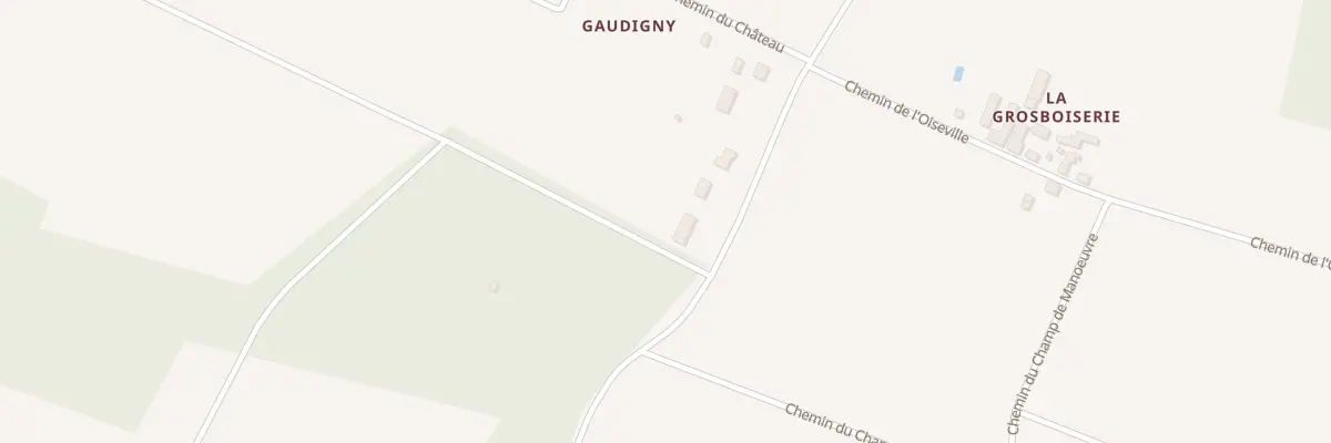 Plan du 15 Gaudigny à Égry