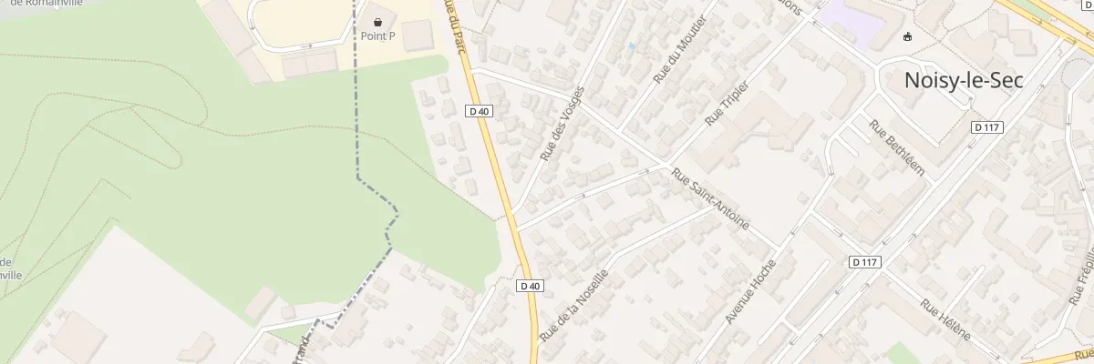 Plan du 41 Rue des Vosges à Noisy-le-Sec