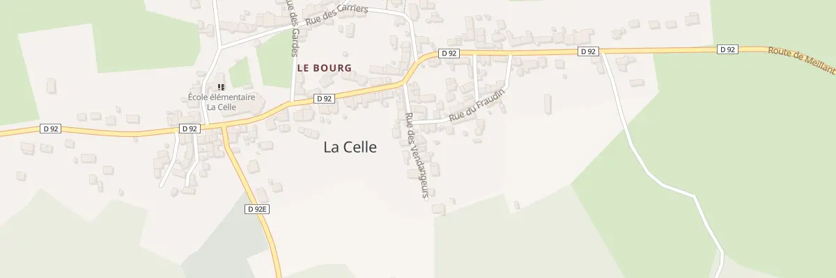 Plan du 11 Rue des Vendangeurs à La Celle