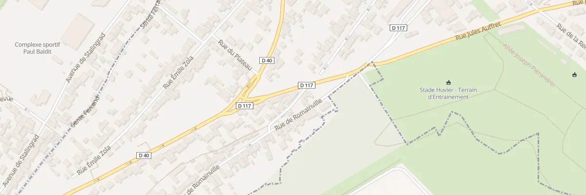 Plan du 73 Rue Anatole France à Noisy-le-Sec