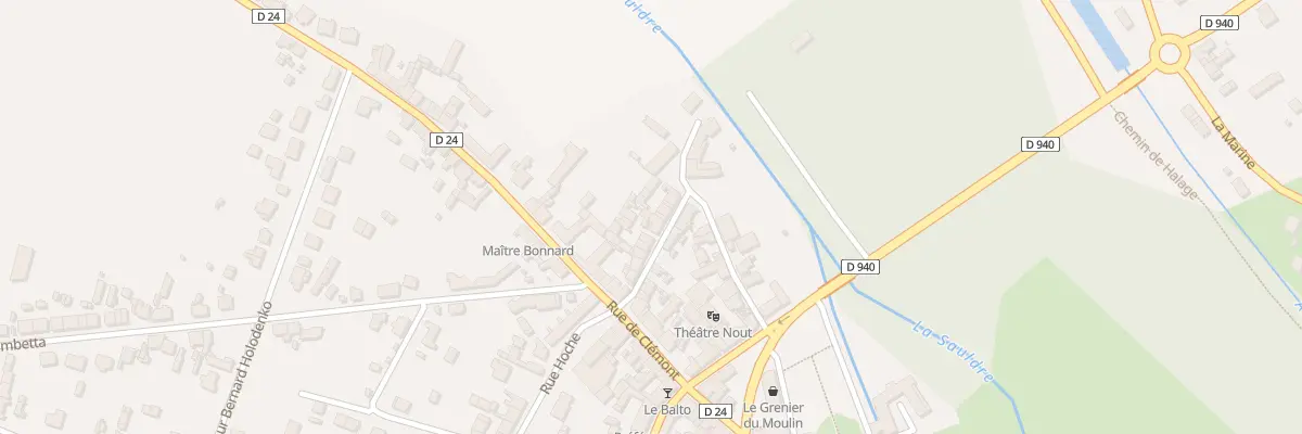 Plan du 9 Rue de la Madeleine à Argent-sur-Sauldre