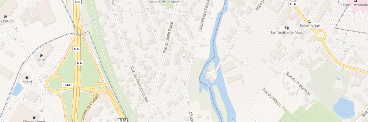 Plan du 90 Che des Pêcheurs à Villeneuve-Saint-Georges
