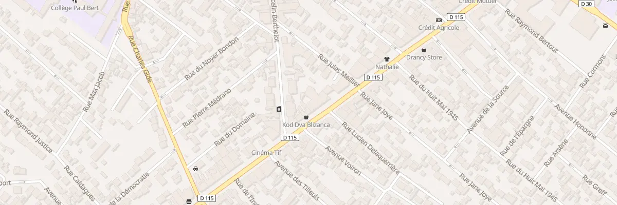 Plan du 81 Av Henri Barbusse à Drancy