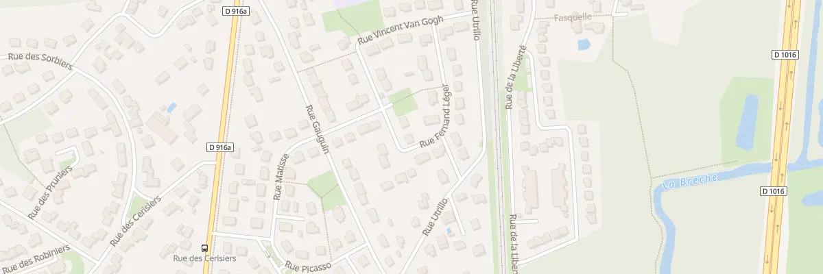 Plan du 3 Rue Fernand Léger à Laigneville